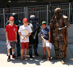 Star Wars day at Nationals Park; July 2015