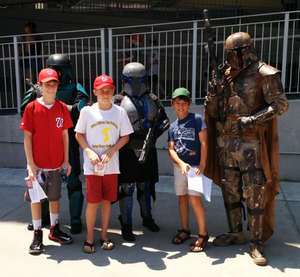 Star Wars day at Nationals Park; July 2015