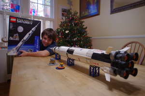 Robert and the Saturn V