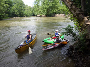 Kayaking on the Potomac