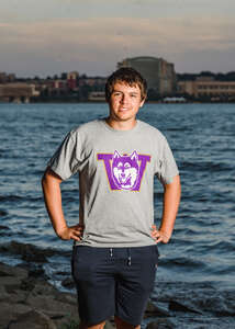 Robert rocking his Husky tee