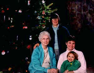 Georgia, Sarah, Susan and Kate 1987?