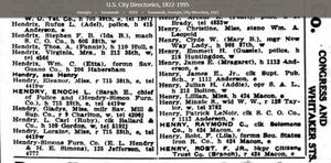 1923 City Directory