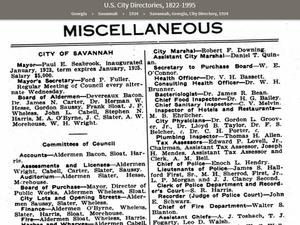 1924 City Directory