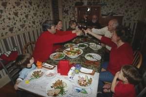 Ciaran, Mike, Cecily, Sarah, Loren, Michael, Sarah, Robert, December 25, 2006.