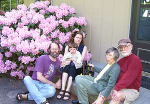 May 28, 2006 (L to R: David, Robert, Sarah Z., Sarah W. Loren).