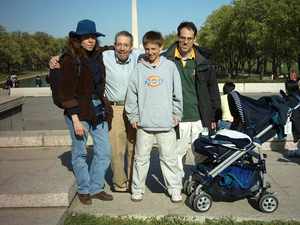 L to R: Sarah, Harry, Ian, David Z., Robert; April 16, 2005.