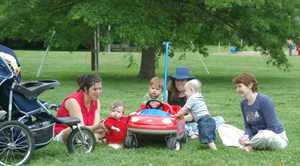 May 15, 2005: Cecily, Ciaran, Robert, Sarah, Oliver and Leslie