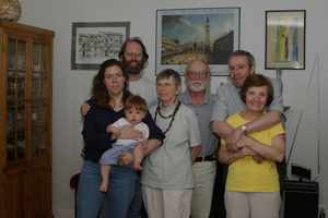 Sarah Z., Robert, David, Sarah W., Loren, Harry, Leonor June 12, 2005.