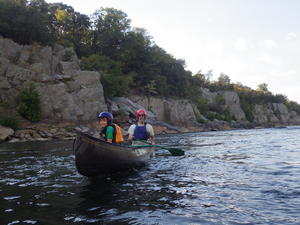 David and Robert on the Potomac