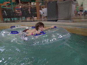 Lazy river in Great Wolf Lodge