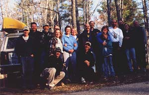 A happy bunck of boaters...