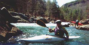 Sarah on Clear Creek