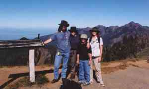 David, Sarah, Ian and Lindsay in the Olympics.