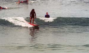 We even saw some surfing.