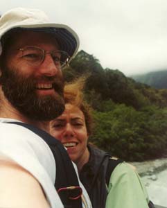 David and Sarah at Robert's Point