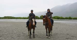 David and Sarah in the lands of Rohan.