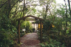 The archway introducing Pampolona Lodge.