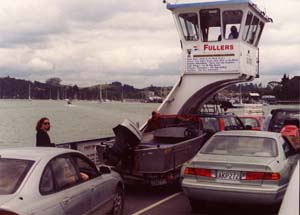 The ferry to Pahia.