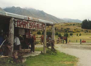 Dart Stables of Glenorchy (where the Riders of Rohan live).