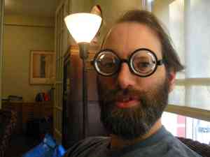 David and the Harry Potter glasses.