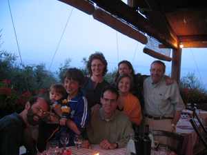 L to R: David, Robert, Ian, Lindsay, David Z, Leonor, Sarah, Harry.