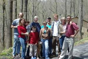 L - R: David, Sarah, Robert, Aaron, Helen, Sally, Steve, Sam, Susan, Loren, April 29, 2007.