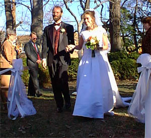 Walking down the aisle