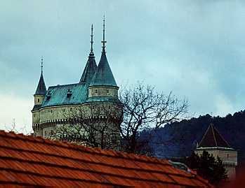 Bojnice, Slovakia cityscape